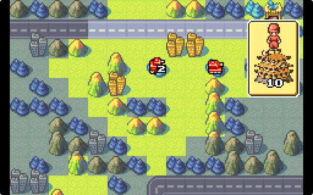 advance wars yellow comet