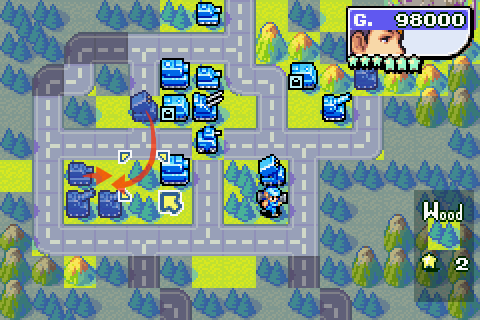 advance wars by web down