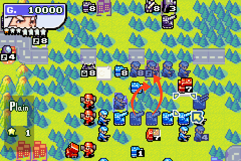 advance wars 2 rom flickering