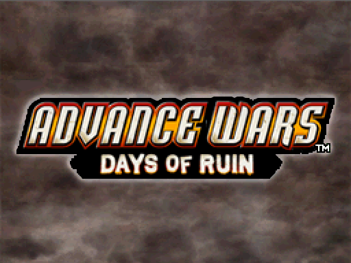 advance wars days of ruin romindependent