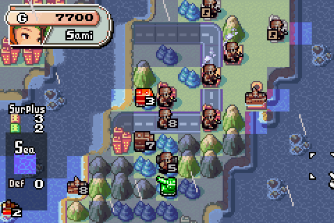 Advance Wars Re-Theme of Card Capture