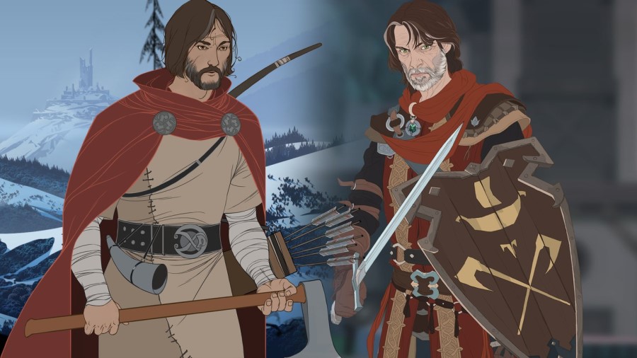 Великий копейщик читать. Ash of Gods и banner Saga. The banner Saga алетта. Эгиль banner Saga. The banner Saga рук.