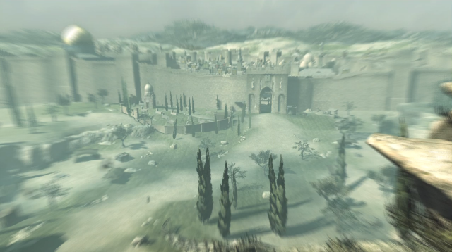 In the first Assassin's Creed, where is the view over when you escape  Solomon's Temple? Can you return/see the exit from the wider Jerusalem map?  : r/assassinscreed