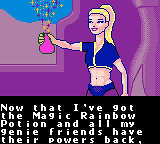 barbie magic genie