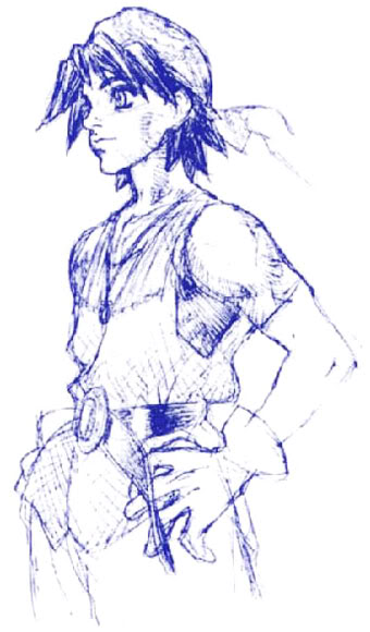 Chrono Cross Characters: Serge