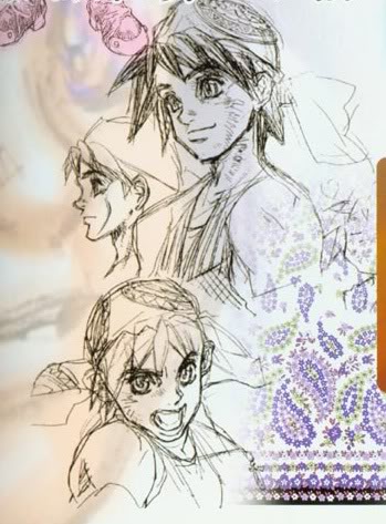 Male Character Concept Art - Chrono Cross Art Gallery