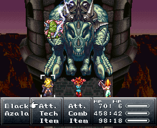 These two bosses have a bit in common. (Chrono Trigger and Live A