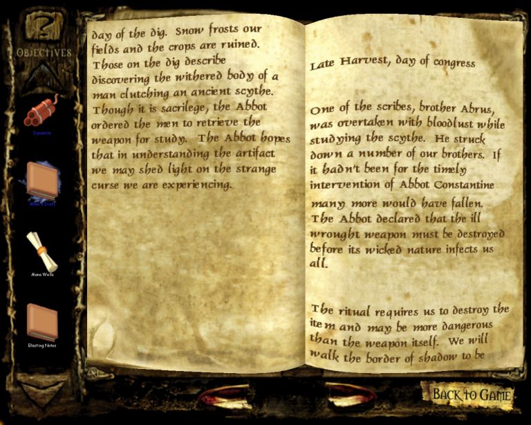clive barkers undying journal key