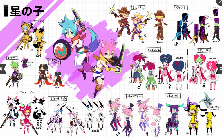 Protagonist, Battle Art - Conception II: Children of the Seven Stars Art  Gallery