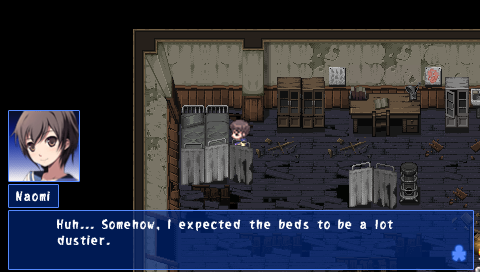 corpse party seiko and naomi infirmary bed