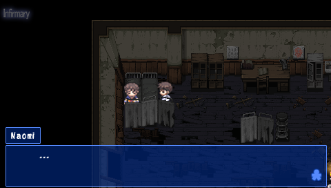 corpse party seiko and naomi infirmary bed