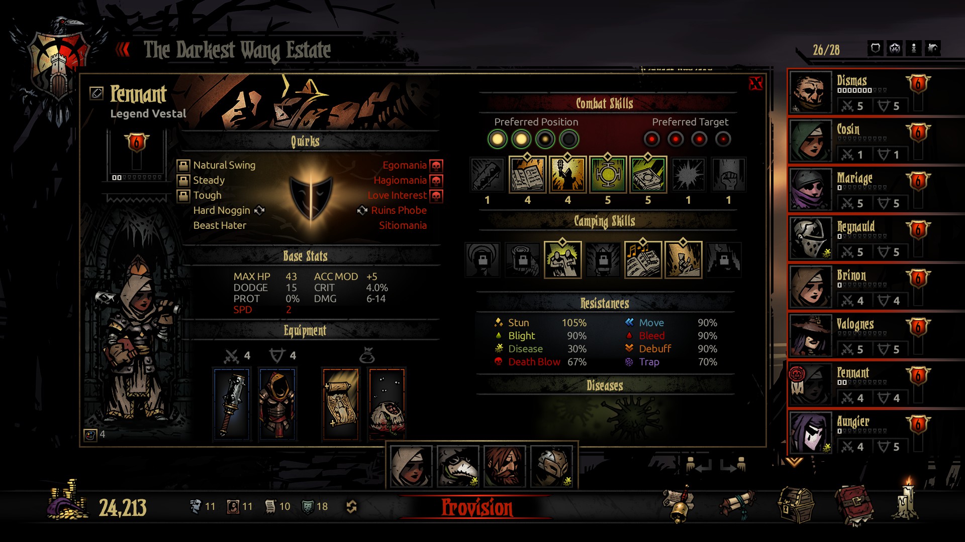 best team copm hag darkest dungeon