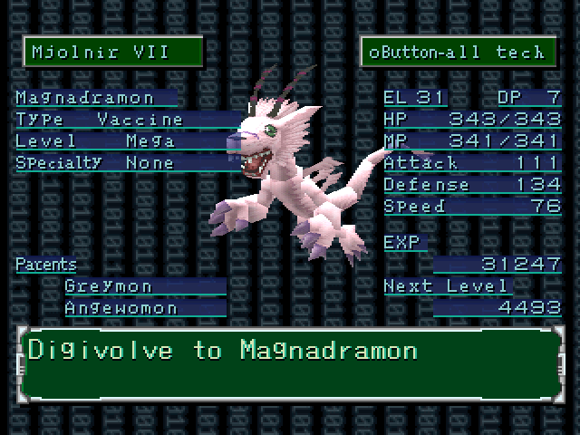 Digimon RPG - Every In-Training Digimons Coordinate! 