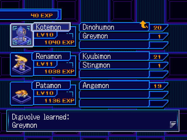Digimon World 2 Dna Digivolution Chart