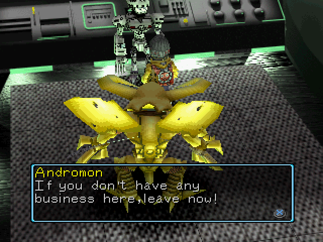 andromon digimon world