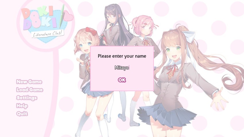 Doki Doki Literature Club Update 1