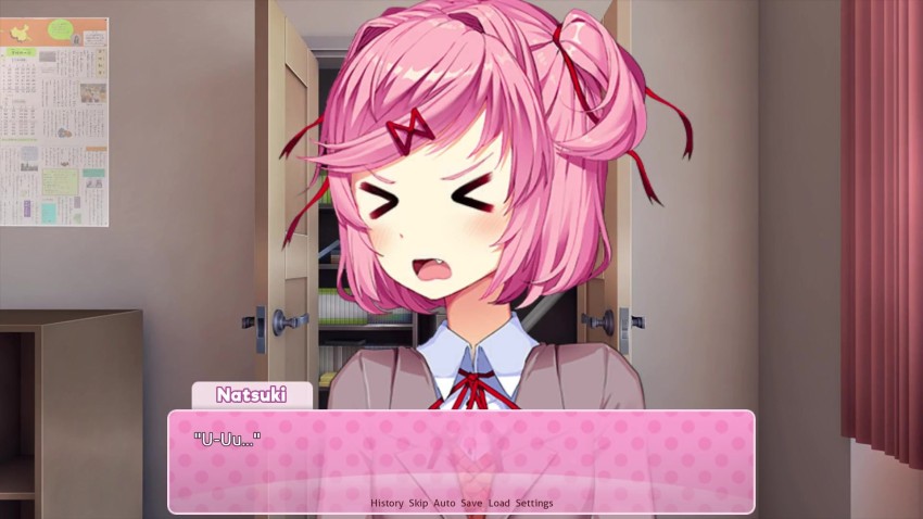 Natsuki Doki Doki Literature Club - online puzzle