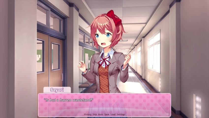 Making your favorite characters bald! on X: Sayori (Doki doki