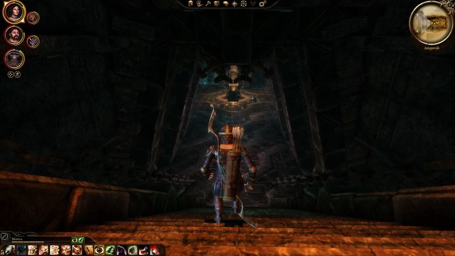 Dragon Age Origins - Golems of Amgarrak - Boss Fight:  - video