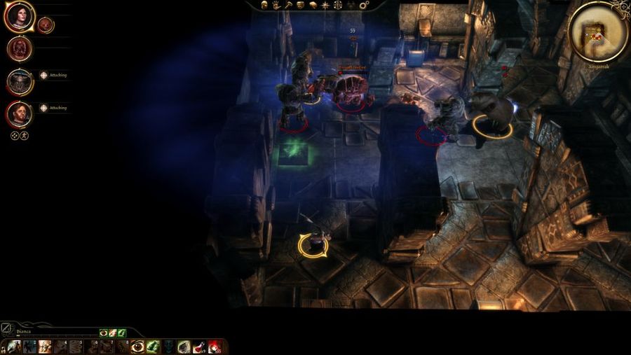 Dragon Age: Origins - The Golems of Amgarrak - game screenshots at