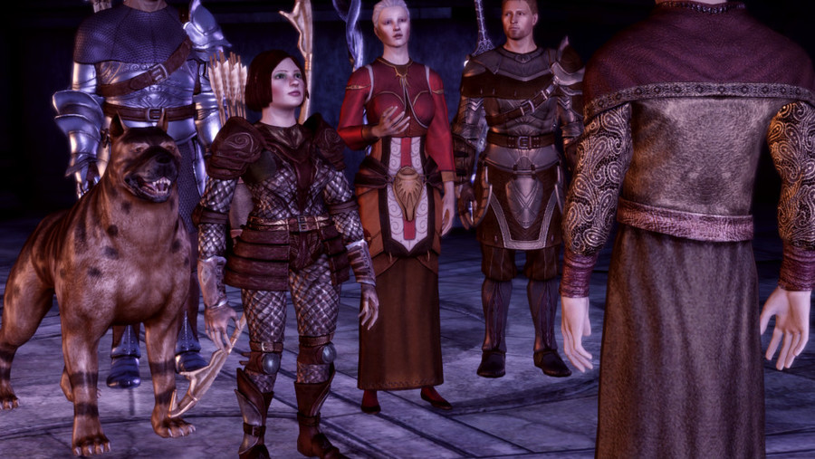 Dragon Age Origins INSANE CUT CONTENT - Wynne Snitches on BLOOD MAGE Warden  