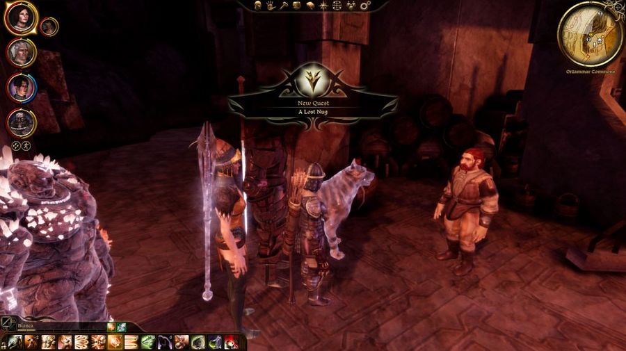 Dragon Age: Origins gameplay (PC) 