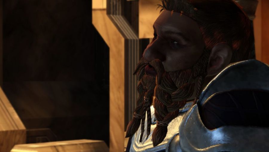 In Dragon Age: Origins, when giving the Dwarven crown to the