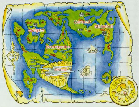 Dragon Warrior Ii Map