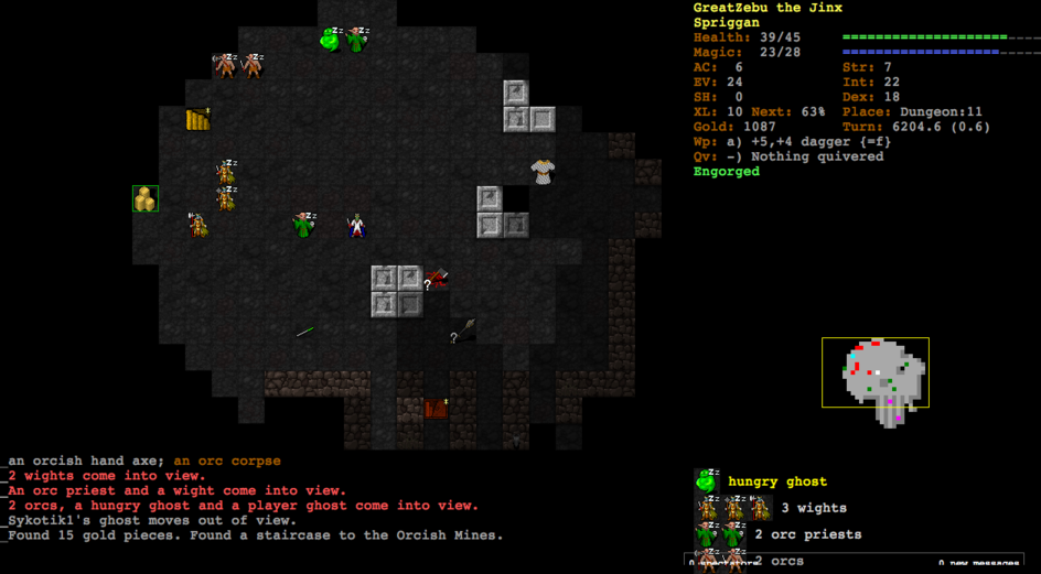 dungeon crawl stone soup food