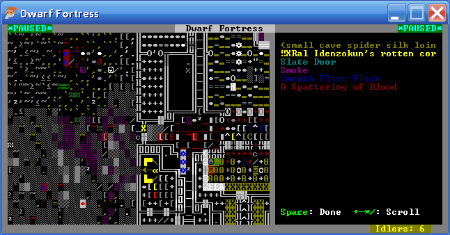 dwarf fortress stress corpse