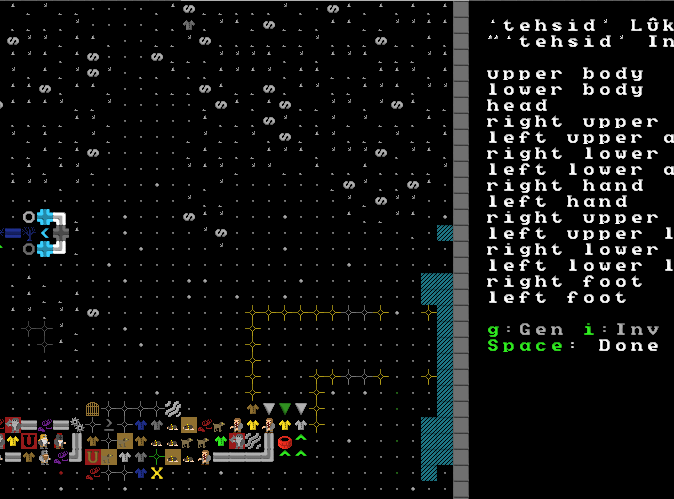 dwarf fortress ascii words cut off