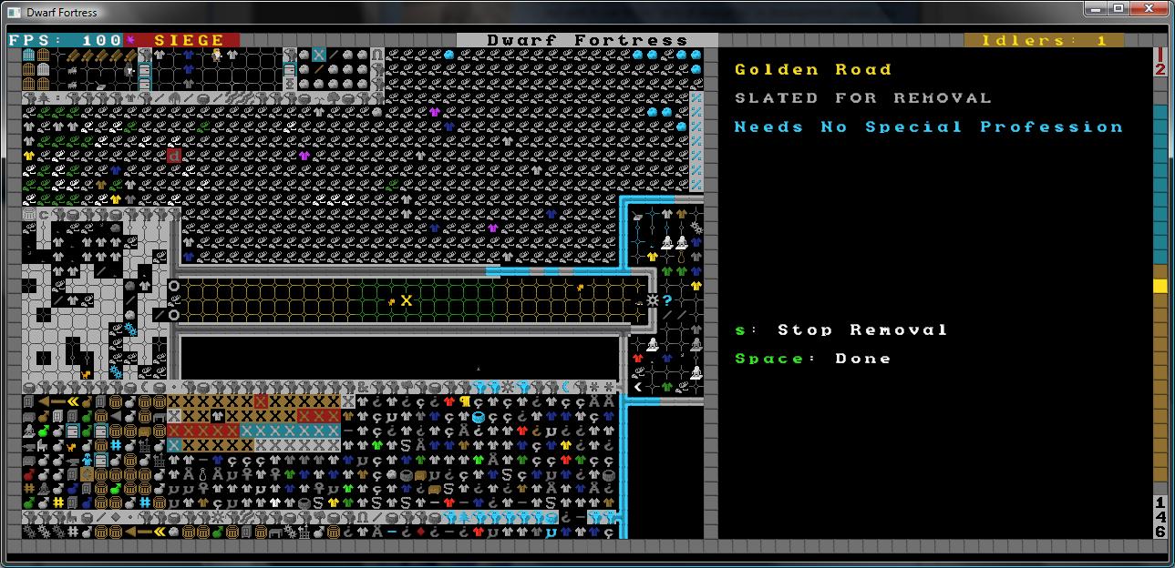 dwarf fortress dump from cage