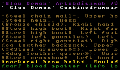 dwarf fortress bolts