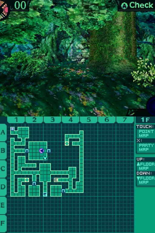 Etrian Odyssey II: Heroes of Lagaard 30F Dungeon Map Map for DS by Zaraf -  GameFAQs