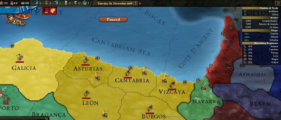 I won the war of the quadruple alliance as spain, who in the game is  outnumbered 1 to 3 : r/eu4