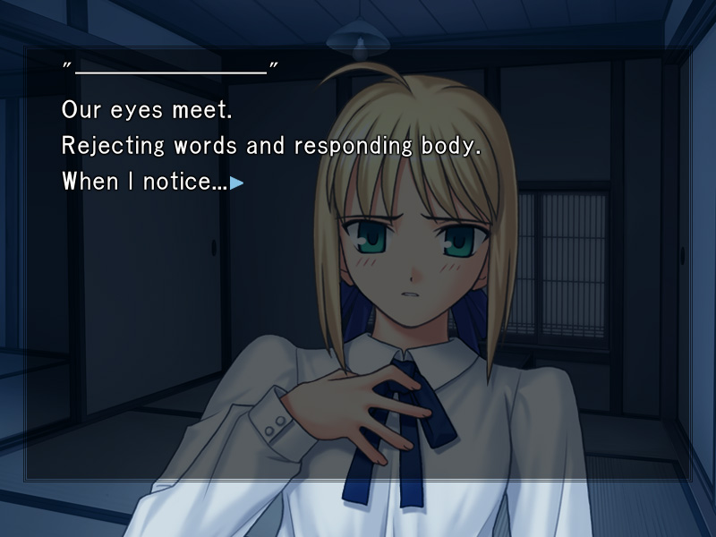 Fate/stay night made me stop playing visual novels. —eng/esp