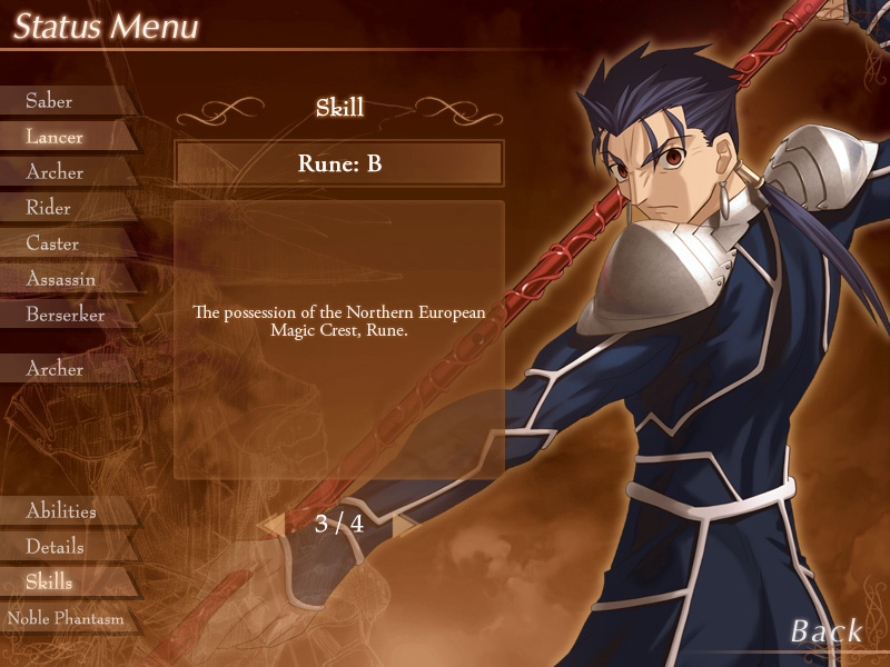 Protection from Arrows Lancer (FS/S64-E032 R) [Fate/Stay Night [Heav