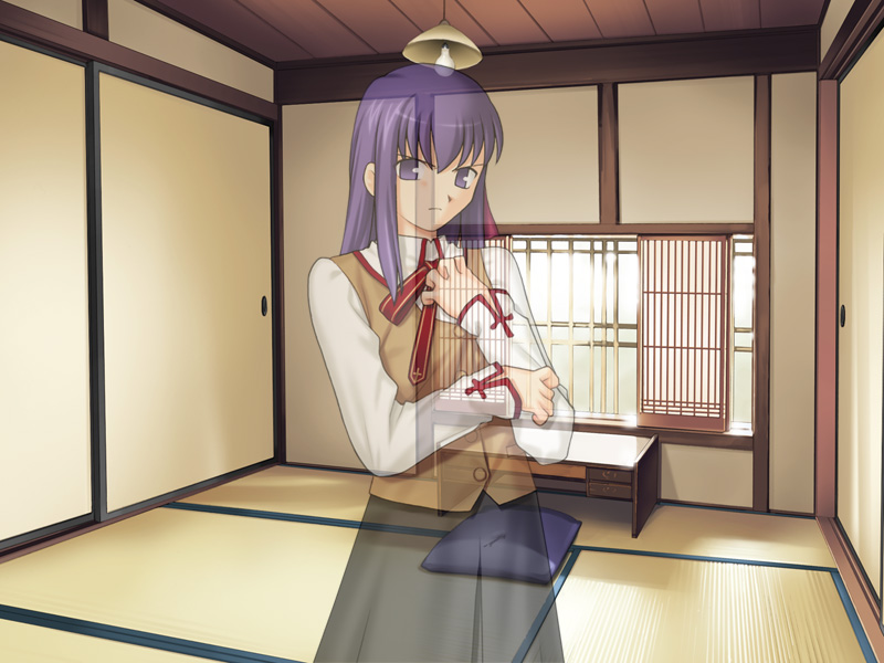 Fate Stay Night visual novel 02 - Sakura, i started to read…