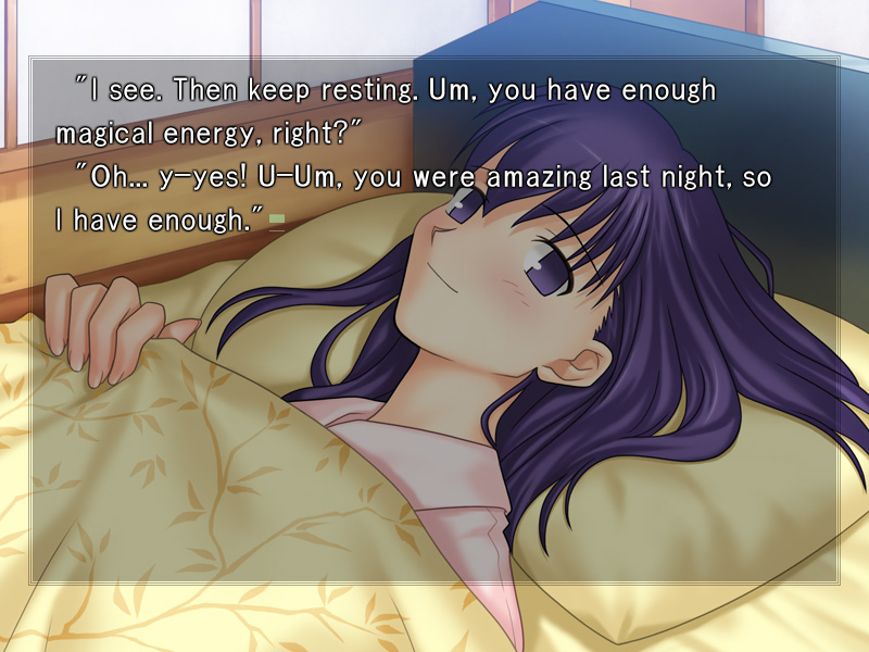 Fate Stay Night visual novel 02 - Sakura, i started to read…