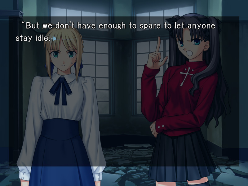 Fate Stay Night Visual Novel H Scenes