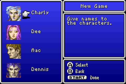 final fantasy ii characters