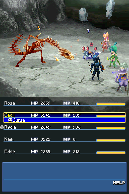 Final Fantasy IV Complete Collection: Kain Gameplay 