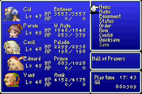 Final Fantasy Iv Advance Part 34 Let S Break Final Fantasy Iv