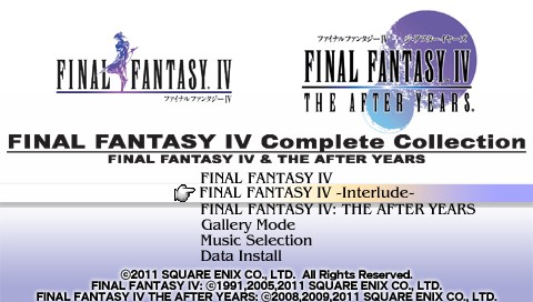 Square Enix Give Final Fantasy IV: Complete Collection The Special