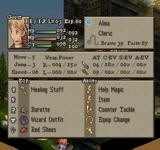 final fantasy tactics move find items