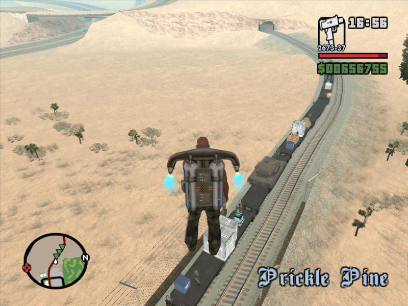 GTA San Andreas - O JETPACK 