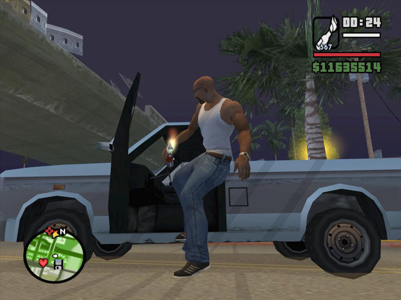 800px x 600px - Grand Theft Auto: San Andreas Part #106 - Behind The Scenes ...