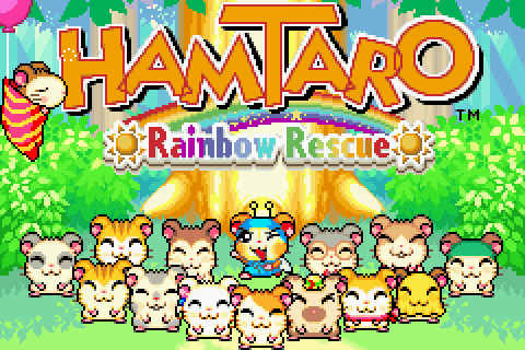 hamtaro rainbow rescue gba