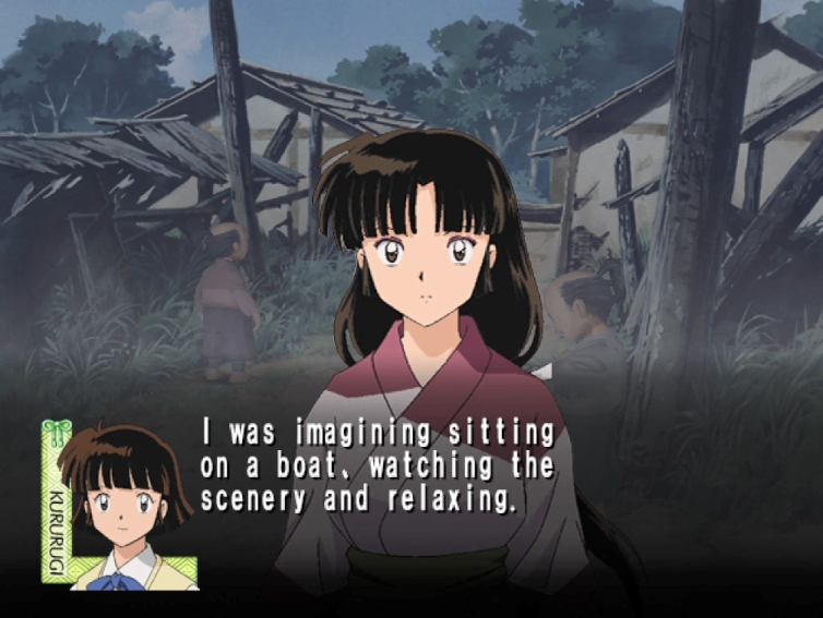 Inuyasha: Secret of the Cursed Mask Part #29 - Anime Kururugi Doesn't Really Solve Her Problems ...