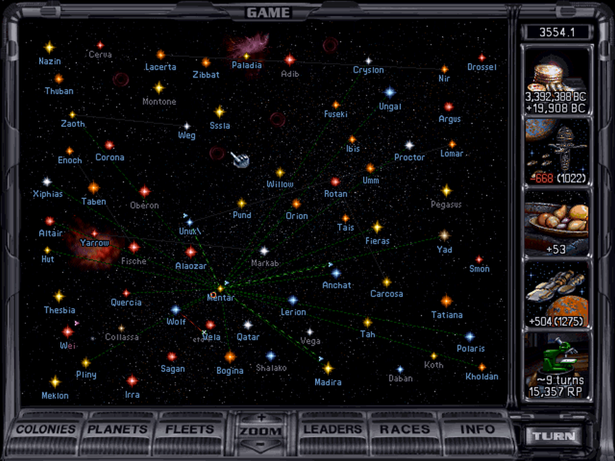 master of orion conquer the stars cheats command points